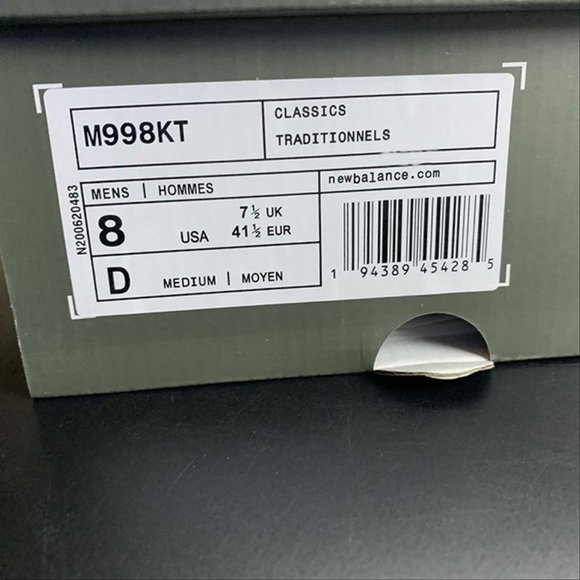 New Balance 998 Kith Spring 2 Mens Sneakers - Picture 15 of 15